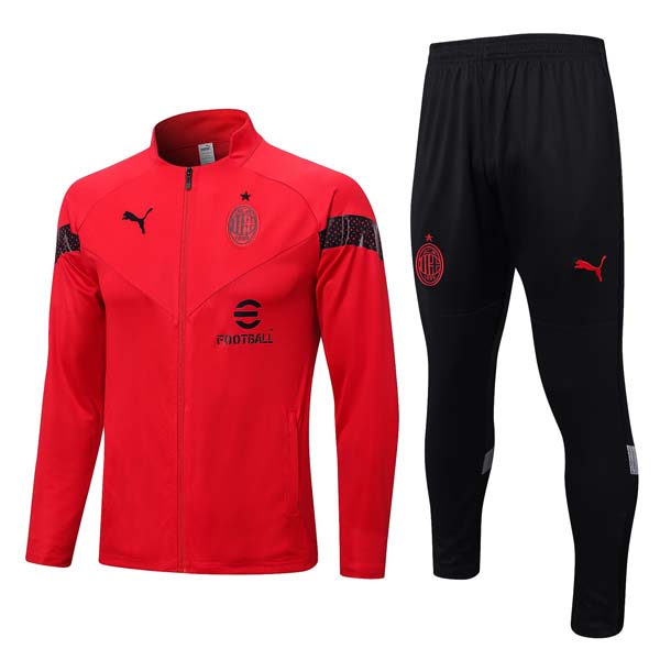 Trainingsanzug AC Milan 2022-2023 Rote Schwarz